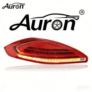 Accessoires de voiture pour Panamera 2014-2016, feux arrière 970.2, lentilles transparentes, clignotants LED, feux arrière, installation plug and play - Product Image 1