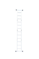 Échelles et escaliers pliables en aluminium multifonctionnels modernes conformes à la norme EN131 à 12 marches avec grande charnière pour une utilisation en extérieur et en entrepôt