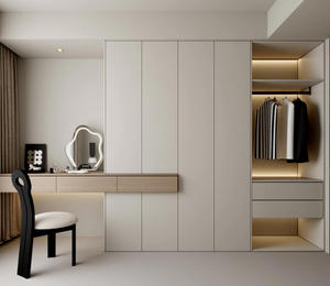 <span class=keywords><strong>Armadio</strong></span> Moderno di Grande Capacità, Design Indipendente, Ecologico in Melaminico, Resistente, per Camera <span class=keywords><strong>da</strong></span> Letto, Casa, Appartamento - Product Image 1