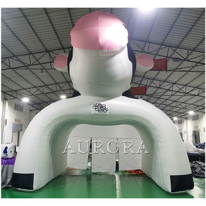 Biểu tượng tùy chỉnh quảng cáo Inflatable động vật khổng lồ quảng cáo Inflatable bò milka khuyến mãi tổ chức sự kiện quảng cáo bò để bán - Product Image 5