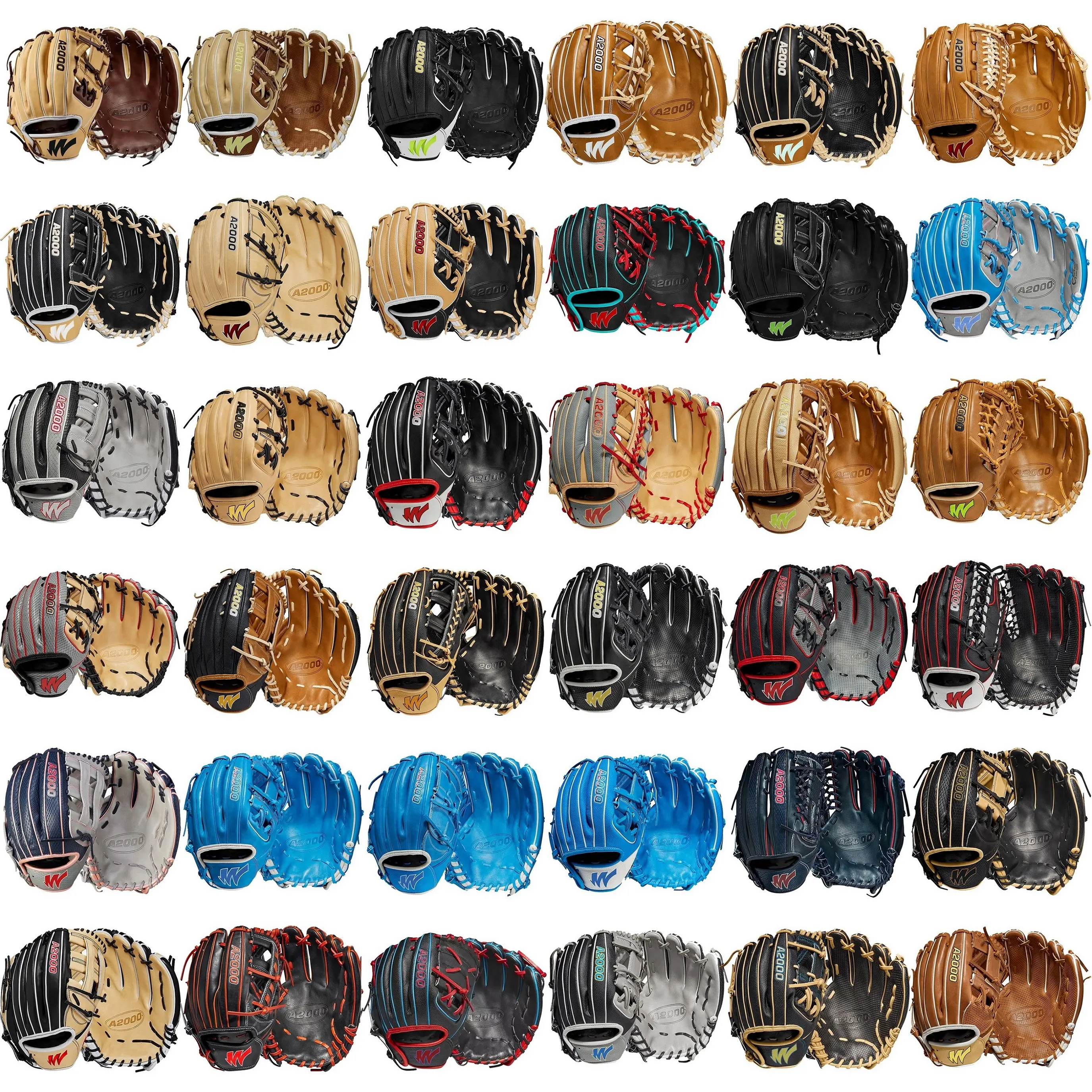 Professionele Custom Guantes Zijn Beisbol Wilson A2000 Handschoen Honkbal Japanse Kip Lederen Handschoenen Honkbal & Softbal Handschoenen