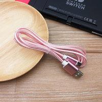 Cable de Datos USB Tipo C de Carga Rápida 2A, Trenzado de Nailon de Alta Calidad, para Teléfonos Móviles, Computadoras y Escáneres de Código de Barras, Venta al Por Mayor