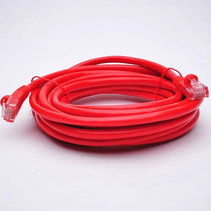 UTP Cat 6 Patch Cords Colors UTP Ethernet Cable Network Internet Cord RJ45 Red Blue Grey White Orange