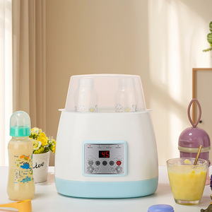 Nouveau chauffe-biberon électrique XB-06P avec affichage numérique, orange, bleu, vert, plastique, alimentation 220V AC - Product Image 5