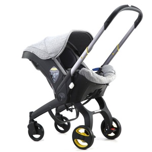<span class=keywords><strong>Poussette</strong></span> bébé 0-12 mois 4-en-1 : berceau, siège de sécurité, chariot multifonctionnel réversible à quatre roues, modèle S800 - Product Image 2