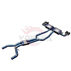 VORTEX - Sistema de Escape Catback Valvetronic de Titanio de Lujo, Alto Flujo, 1.2 mm de Grosor, Acabado Azul Quemado, para Porsche 958/958.2 Cayenne - Product Image 5