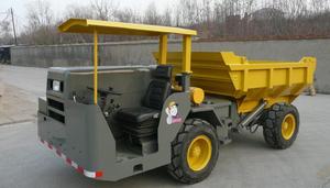 Camions à benne basculante articulés Diesel CAPAI 4x4 pour mines souterraines direction droite Transmission manuelle nouvelles machines de Construction - Product Image 6