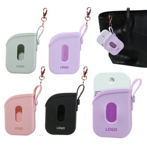 2026 Luxus Geschenk Parfüm Aufbewahrung halter mit verstellbaren Lanyard Mini Flaschen Abdeckung Silikon Parfüm Schutz tasche - Product Image 6