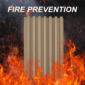 <span class=keywords><strong>Prefab</strong></span> WPC hợp chất tấm Tường cho nhà sang trọng bền chịu nhiệt PVCs cho phòng khách hội trường công viên bệnh viện với gỗ trang trí - Product Image 6