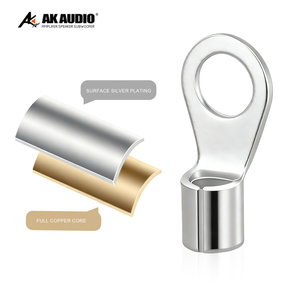 ขั้วต่อสายไฟกดเย็นขั้วต่อ OT16ชุบเงิน1000ต่อแพ็ค - Product Image 4