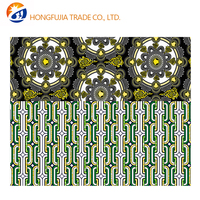 Kain Organza Anti Pil 100% Katun, Motif Ankara Nasional Afrika untuk Anak Laki-laki