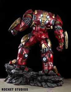 Estatuas <span class=keywords><strong>de</strong></span> Iron Man MK44 <span class=keywords><strong>de</strong></span> Marvel <span class=keywords><strong>de</strong></span> alta calidad, tamaño real 1/2, para decoración. - Product Image 5