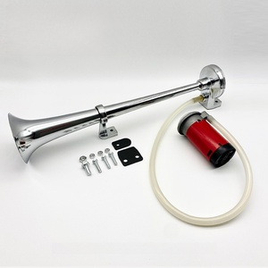 <b>Car</b> <b>Horn</b>,<b>Car</b> <b>Horn</b> Modification, 17-inch Single-Tube Air <b>Horn</b>, 12V Electric Pump <b>Horn</b>,12v air Compressor - Product Image 2
