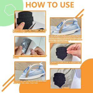 20 feuilles adhésives thermocollantes double face format A4 pour patchs, vêtements, interfacing thermocollant pour tissu - Product Image 4