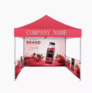 Carpa Plegable de Aluminio para Eventos, Ferias Comerciales y Publicidad, 10x10 pies, Ideal para Puestos de Comida y Catering - Product Image 1