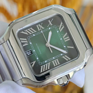 Reloj Mecánico Automático Verde AF de Alta Calidad, Resistente al Agua, 9015, Correa de Liberación Rápida, Envío Rápido - Product Image 2