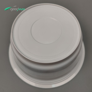 Vente en gros 1100ml de soupe ronde en plastique PP jetable/bol sans fuite pour l'emballage de salade et de nouilles à emporter au micro-ondes - Product Image 4