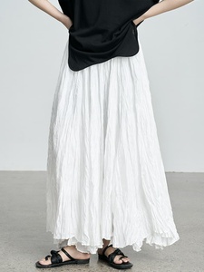 Ultima <span class=keywords><strong>Gonna</strong></span> Plissettata Texturizzata per Donna Primavera 2026, <span class=keywords><strong>Gonna</strong></span> <span class=keywords><strong>Lunga</strong></span> <span class=keywords><strong>a</strong></span> <span class=keywords><strong>Vita</strong></span> <span class=keywords><strong>Alta</strong></span> Semplice, <span class=keywords><strong>Gonna</strong></span> Maxi Minimalista - Product Image 4