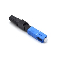 Conector de Fibra Óptica FTTH de Montaje Rápido SC UPC/APC, Conector de Cable de Despliegue Rápido para Equipos de Fibra Óptica