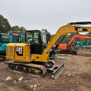 Mini pelleteuse Caterpillar Cat 306e Cat303 Cat305 Cat305.5 Cat307 de 6 tonnes d'occasion d'origine japonaise - Product Image 1