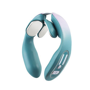 OEM Custom Vierkopf-Nacken massage gerät mit USB-betriebener Wärme bei konstanter Temperatur und Mikros trom stimulation für den Home-Office-Einsatz - Product Image 1