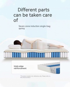 Hiện đại nén gấp Bộ nhớ Túi mùa xuân bọt giường cao su thoải mái nệm cho phòng ngủ - Product Image 5