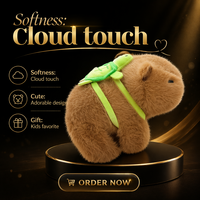 Peluche Kapbala 8 pouces, modèle d'exportation, ours Capybara, pour fêtes, disponible en gros