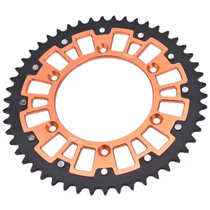 440MX 520 500EXC avustralya için yüksek kaliteli kepçe alüminyum dişli 1994-50T 2012-2015 500EXC altı gün avrupa 2012 KTM için