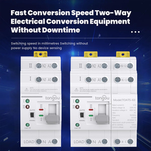 Tongou 110V/220V 2P/4P ATS tự động chuyển đổi điện daul chuyển đổi tự động DIN đường sắt chuyển đổi cho Máy phát điện 63A - Product Image 3