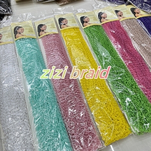Trenzas Afro Zizi de 100g, Trenzas Jumbo Micro Zizi, Trenzas de Plástico Sintético, Trenzas Zizi Rubias, Trenzas Box Braid Ariel Hair - Product Image 3