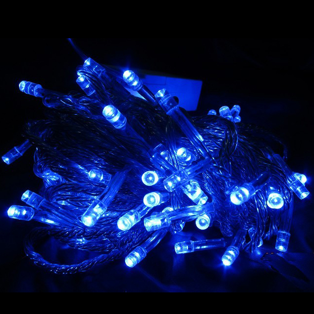 10m 100LEDs IP44 Outdoor LED Light String for Christmas 220V Wedding Lighting
