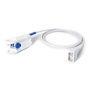 Sensor Médico Reutilizável de SpO2 de 1,0m, 7 pinos, Sensor de Clip para Dedo Adulto, Compatível com Nellcor - Product Image 1