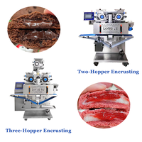 Machine automatique LongYu pour la fabrication de biscuits enrobés, machine à biscuits au chocolat, machine à biscuits, équipement pour usine alimentaire