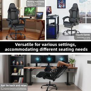 AJUNION Sedie da <span class=keywords><strong>Gaming</strong></span> Premium di Grandi Dimensioni, Design Moderno, Sedia da Computer Reclinabile di Lusso con Poggiapiedi, Produzione OEM ODM - Product Image 6