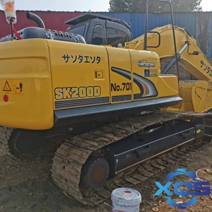 รถขุดตีนตะขาบ Kobelco SK200 มือสอง ขนาด 20 ตัน ความจุบุ้งกี๋ 1 ลูกบาศก์เมตร เครื่องยนต์ Yanmar จากญี่ปุ่น รุ่นปี 2021 สมรรถนะสูง - Product Image 6