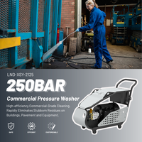 Nettoyeur haute pression électrique 250 bars 16 L/min 7,5 kW pour le nettoyage de machines LND SY 1625