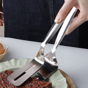 Pinze per Alimenti in Acciaio Inox Multiuso, Ideali per Barbecue e Bistecche, Lavabili in Lavastoviglie, Sostenibili per <span class=keywords><strong>Cucina</strong></span> Domestica - Product Image 3