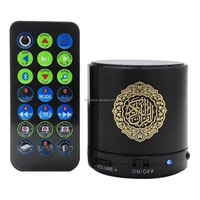 Sq200 Mini haut-parleur numérique musulman jouant le Coran avec télécommande Lecteur Coran portable avec Azan