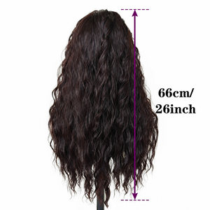 Perruque Lace Frontale Rouge Sirène, Cheveux Longs Ondulés Bouclés Effet Vague d'Eau, Sans Colle, avec Dentelle Réaliste Effet Cuir Chevelu, Bonnet Complet, Fabriquée à la Machine, Vente en Gros Senmu Beauty - Product Image 3