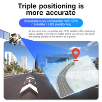 Traceur GPS 4G LTE GSM en temps réel pour voiture GT06, application gratuite, mini traceur GPS moto, détection ACC, OEM ODM