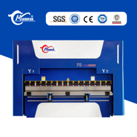 Plegadora CNC HUAXIA 40T 1000mm, Prensa Hidráulica Servoeléctrica, Pequeño Equipo Industrial para Doblado de Metales