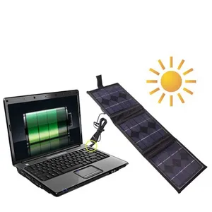 工厂价格便携式3x2.5瓦太阳能电池板-多功能电池充电器带DC插头的太阳能电脑电话充电器