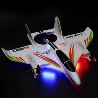 Avion RC Wltoys XK X450 2.4G 6CH à aile fixe, télécommande, 3 modes de vol, décollage et atterrissage verticaux, moteur brushless, portée 300m