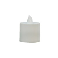 Petites Bougies Chauffe-Plat LED Électriques Blanc Chaud, sur Piles, Sans Flamme, pour Décoration de Table Pâques Noël Mariage et Fêtes