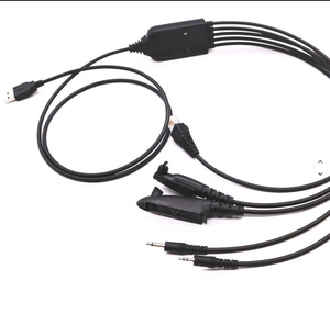 Cable de Programación 8 en 1 para Radios Vertex <span class=keywords><strong>Kenwood</strong></span> Hytera <span class=keywords><strong>Walkie</strong></span> uv5r Uv9r Gp328 Apx Xirp Pd680 Ft-16 - Product Image 2