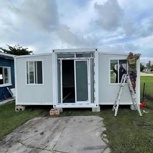 <span class=keywords><strong>Casa</strong></span> Contenedor Prefabricada de Lujo, Unidad de <span class=keywords><strong>Alquiler</strong></span> de 3 Habitaciones, Apartamento Modular de 20 pies, Panel Sándwich, <span class=keywords><strong>Casa</strong></span> Contenedor Expandible - Product Image 2