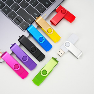 Chiavette USB Personalizzate all'Ingrosso per Telefoni e Computer - Regali Promozionali con Loghi Incisi, Design Girevoli, USB 3.0 ad Alta Velocità - Product Image 1