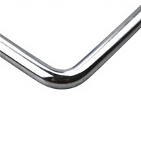 Yep 9" Haute Qualité Type Européen Épais Acrylique DIY Industriel OEM Rouleau de Peinture pour Couture 18mm à Poils Gris et Rayures Rouges pour Mur