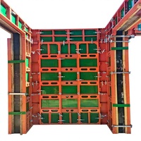 Coffrage en acier Doka Peri pour plaques de contreplaqué et de plastique, moules à béton préfabriqué, panneaux muraux avec accessoires pour la construction de centres commerciaux