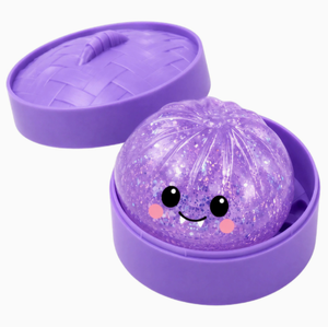 Boîte Mystère Halloween Fantôme Violet : Squishies Boulette, Boule Colorée, Jouet Sensoriel Anti-Stress en Forme de Pain Vapeur - Product Image 4